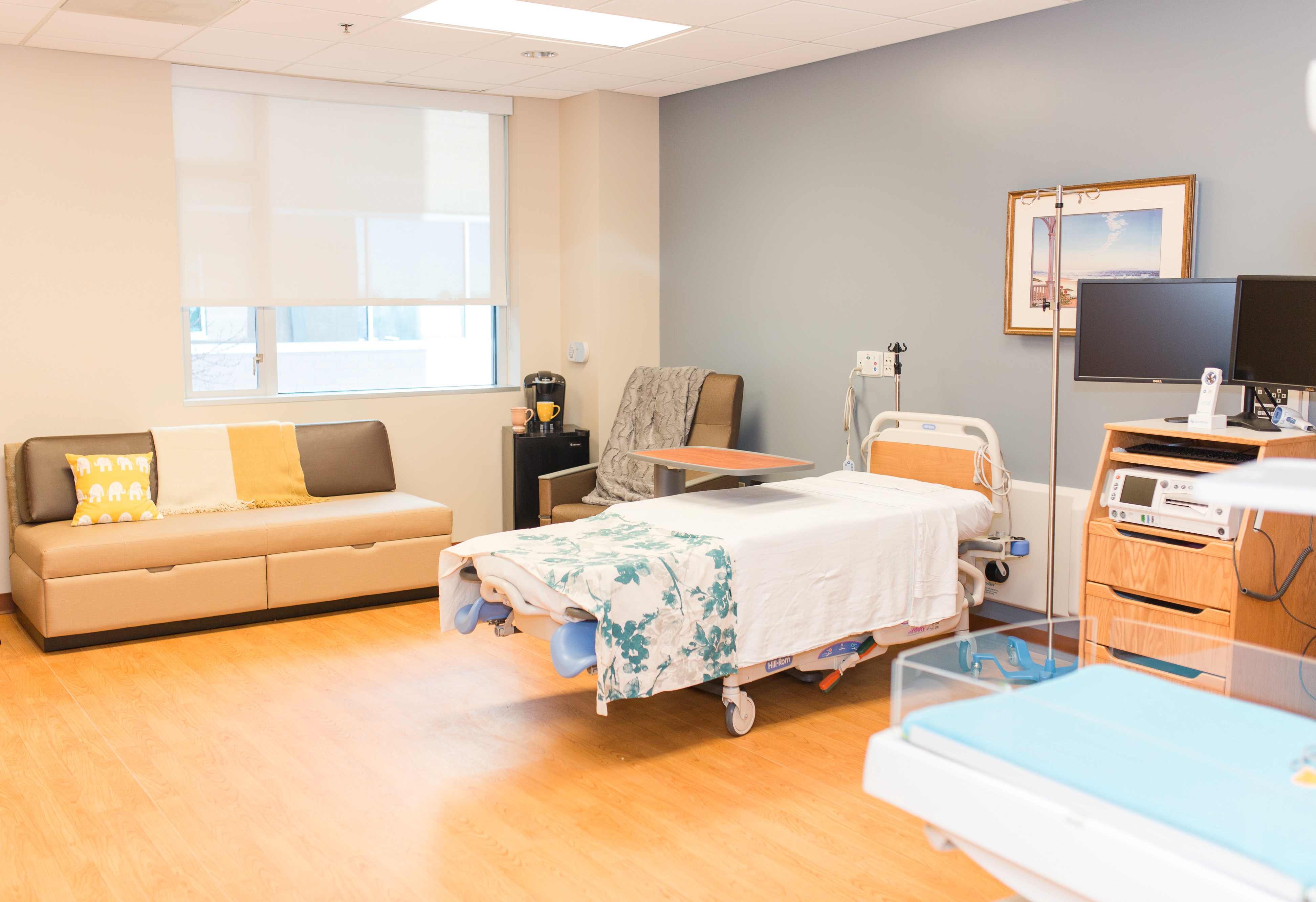 Private Birthing Suite Sentara CarePlex Hospital Maternity Services