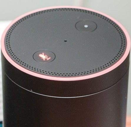 Amazon Echo, a voice-activated speaker
