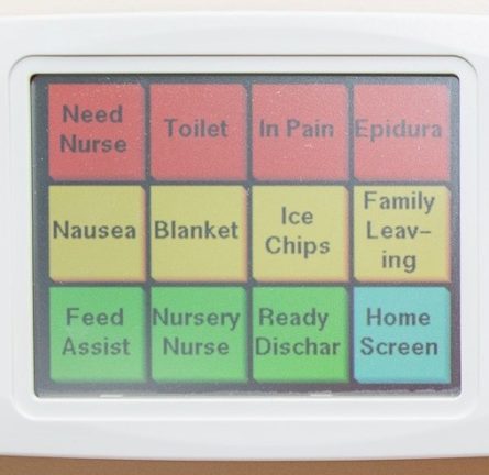 Nurse call pad